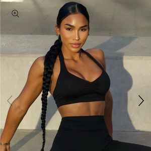 Bombshell Sportswear Backless Halter Bra